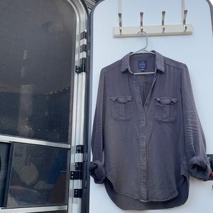 American Eagle Vintage Boyfriend Button Down